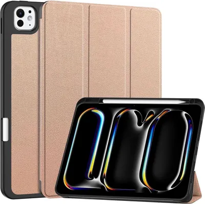 Produktbild von Bizon Case Tab Lizard Apple iPad Pro 11" 5. Generation 2024 Roségold