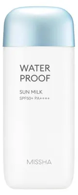 Obrázek produktu pro Missha mléko na opalování Waterproof Sun Milk SPF50+ PA+++ 70 ml