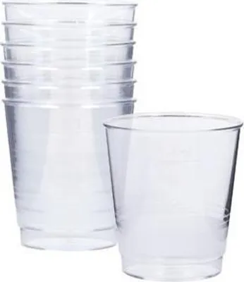 Immagine prodotto di Bicchierini di plastica da 40 ml per vodka, 20 pezzi