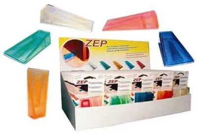 Productafbeelding van Fermaporte "Zep" voor Cuneo, toonbankdisplay met 60 blisterverpakkingen van 2 stuks