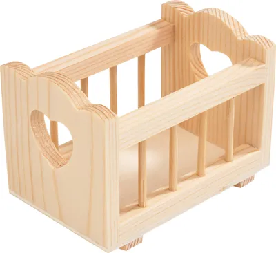 Produktbild von VBS Miniatur Wiege Sally 8x5x5x6cm