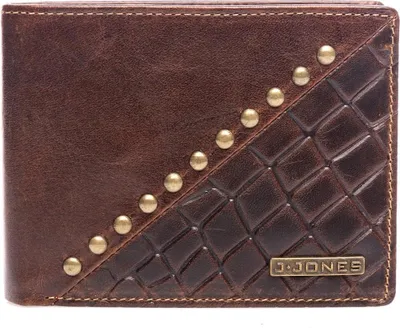 Produktbild von J Jones Herren Geldbörse Bifold RFID Echtleder 12 cm