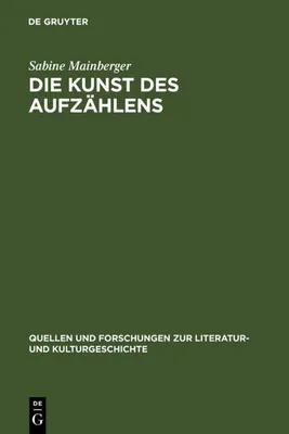 Produktbild von Die Kunst des Aufzählens