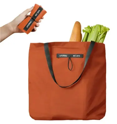 Produktbild von Orbitkey Umhängetasche Foldable Tote Bag - Tangerine