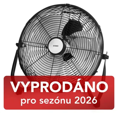 Obrázek produktu pro Domo DO8134, Černá, Tabulka, Okno, Kov, 35 cm