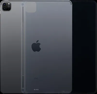 Produktbild von Mobigear Basics Pencil Dünne iPad Pro 12.9 Zoll (2021) Hülle Flexibles TPU Backcover - Transparent