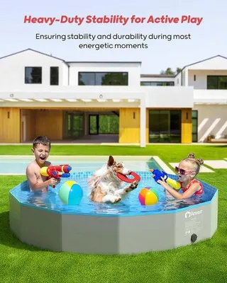Immagine prodotto di Piscina piccola, pieghevole e comoda per cani e bambini