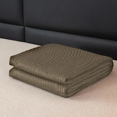 Zdjęcie produktu dla FEBE narzuta na łóżko narzuta 220x200 cm oliwkowy koc narzuta na sofę narzuta na sofę puszysta mikrofibra dekoracja pokoju koc narzuta