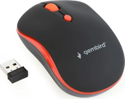 Zdjęcie produktu dla Mysz bezprzewodowa GEMBIRD MUSW-4B-03-R