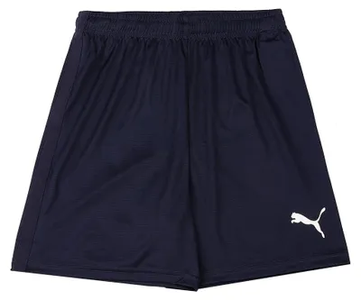 Zdjęcie produktu dla Spodenki PUMA Kinder LIGA Core Jr, kolor: granatowy (Peacoat), białe, rozmiar: 164