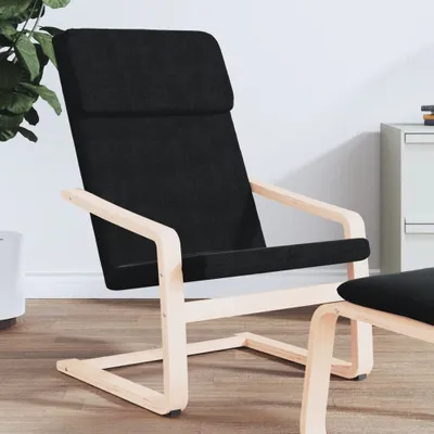 Obrázek produktu pro relaxační křeslo vidaXL Black Fabric