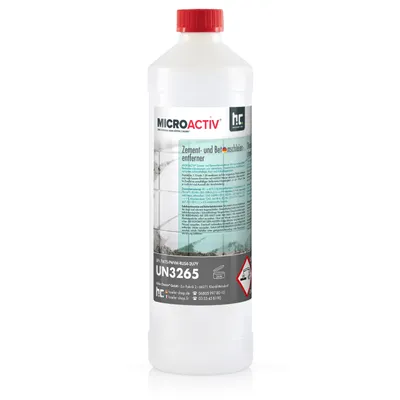 Produktbild von 1 L Microactiv® Zement- und Betonschleierentferner