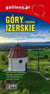 Produktbild von Isergebirge und Vorgebirge 1:50.000. Touristenkarte. Ausgabe 2025. Galileos