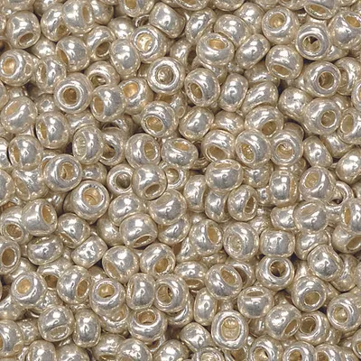 Productafbeelding van KNORR prandell 216104703 Boheemse kralen, diameter 2,5 mm, zilverkleurig, licht