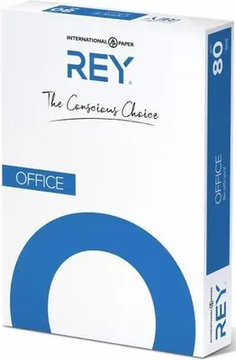 Image de Papier photocopie REY Office, DIN A3, 80 g/m², blanc, blancheur 161 CIE, ®, paquet de 500 feuilles