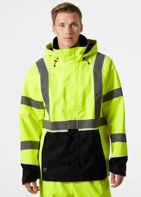 Produktbild von Helly Hansen UC-ME Shell Jacket, Farbe:hi vis yellow, Größe:5XL