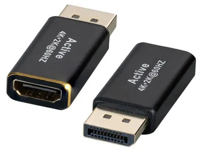 Immagine prodotto di EFB DisplayPort Adapter,DP Stecker->HDMI TypA Buchse,4K30Hz