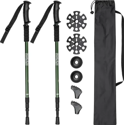 Produktbild von GOGLAND Trekking Walking Stöcke army grün | GL-26