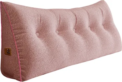 Produktbild von Ergonomisches Kopfteilkissen aus Samt, Lesekissen, Rückenkissen, Ruhekissen, Dekokissen