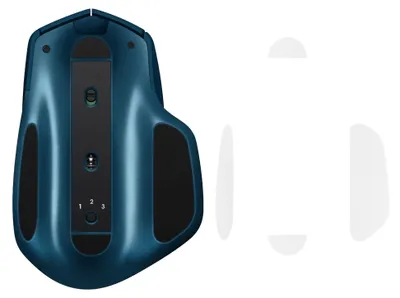 Produktbild von kwmobile Mouse Feet Sticker kompatibel mit Logitech MX Master 2S Ersatz Glider - Mausfüße passgenau - Maus Glides in Weiß