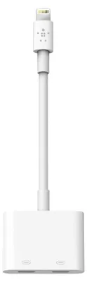 Produktbild von BELKIN RockStar Lightning-Audio und Lade Adapter