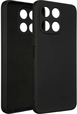 Produktbild von Beline Silikonhülle Honor X6A Schwarz/Schwarz