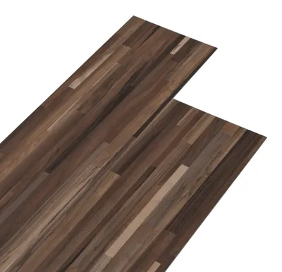 Image de vidaXL Lames de sol 5,02 m² 36 pièces PVC rayé marron