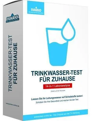 Produktbild von Ivario Trinkwasser-Test Schadstoffanalyse 1 St