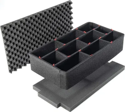 Produktbild von Trekpak-Fachtrenner Für Schutzhülle - Kompatibel Mit Peli 1510 - Schwarz