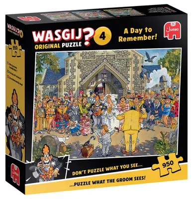 Produktbild von Wasgij Original 4 Ein Tag zum erinnern 950 Teile Puzzle