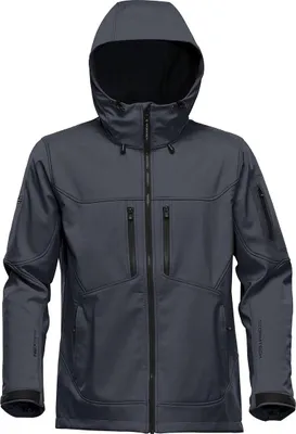 Produktbild von Stormtech - "Epsilon 2" Softshelljacke für Herren FK1357 (XL) (Holzkohle)