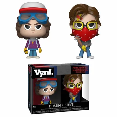 Immagine prodotto di Funko Stranger Things Steve & Dustin VYNL Figure doppio pacchetto 10 cm FK35035