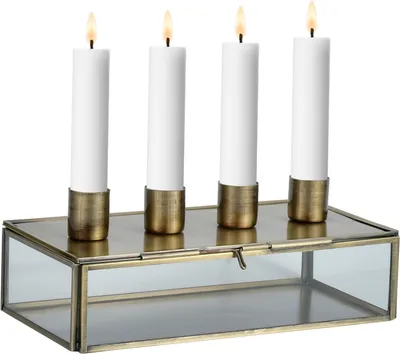 Image de Vintage Déco Couronne de l'Avent Boîte de rangement Noral