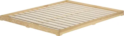 Immagine prodotto di Letto futon 180x200 salvaspazio a soppalco extra basso Frassino laccato V-60.47E-18Telaio di rotolamento incluso.