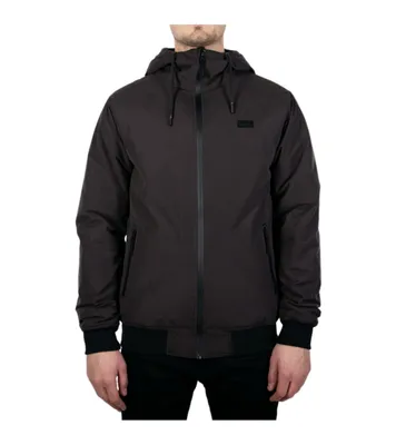 Produktbild von iriedaily Nilas wasserabweisende Regen-Jacke nachhaltige Wind-Jacke mit Logo-Patch 9168123-700 Schwarz, Größe:XL