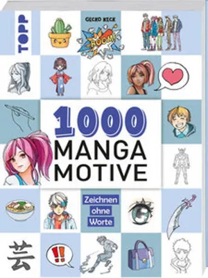 Produktbild von 1000 Manga Motive zeichnen