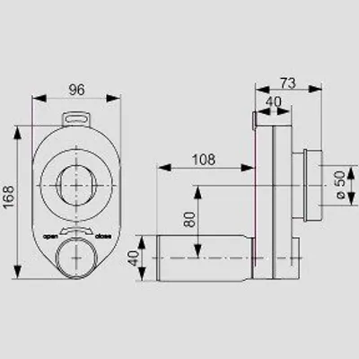 Produktbild von SANIT 31.407.00..0000 Urinal Absaug- Geruchsverschluss