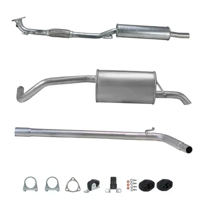 Produktbild von Auspuff VW Fox 5Z1 , 5Z3 1.2 ab Bj. 2005, Auspuffanlage + Montagesatz