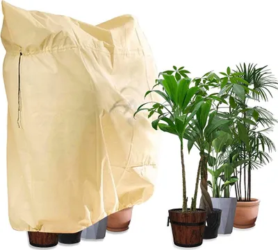 Produktbild von Pflanzen Winterschutz, Frostschutz Topfpflanze Big Bag, Topfpflanze, Winter Pflanzenschutz Tasche Pflanzendeckel Frostschutzmittel
