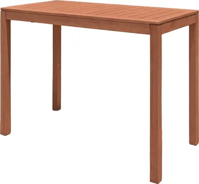 Obrázok produktu pre 4.00 Barový stôl PALMDALE olejovaný z eukalyptového dreva - cca 120x 60 x 100 cm - masívny barový stôl