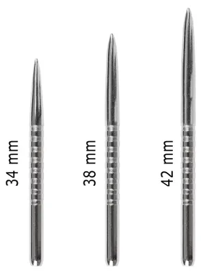 Produktbild von BULL'S GP3 Dart Point Silver - 34 mm -- 1 Satz