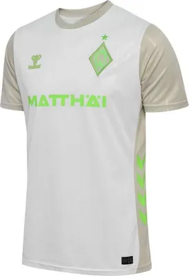 Produktbild von Hummel WERDER KIDS 25/26 AWAY JERSEY S/S SNOW WHITE 140