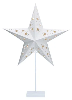 Immagine prodotto di Lampada da tavolo Solight LED a Stella di Natale, 10x LED, 3x AA