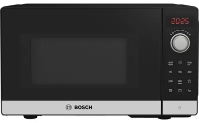 Produktbild von Mikrowelle BOSCH FEL023MS2 Schwarz/Silber 800 W 20 L