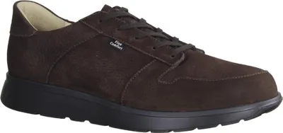 Zdjęcie produktu dla Finn Comfort Timaru męskie wygodne buty, niskie buty, skóra, brązowy, luźne wkładki - Marka Finn Comfort, brązowy, skóra (nubukrona)