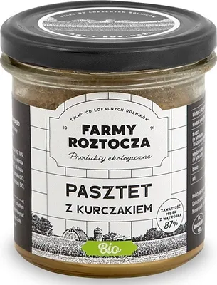 Produktbild von GEFLÜGEL- UND SCHWEINEPASTETE, , 180 g (GLAS) - FARMY ROZTOCZA
