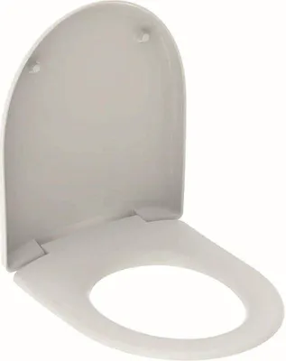 Produktbild von Toilettensitz mit Softclose und Unterbaubefestigung – Weiß