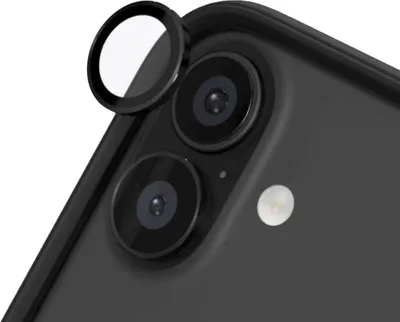 Obrázok produktu pre Rhinoshield, ochrana fotoobjektívu iPhone 16 16 Plus tvrdosť 9H, čierna