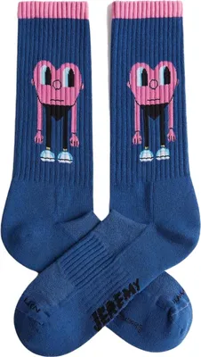 Produktbild von Socken Jimmy Lion ATHLETICGIANTHEART-AZUL für Uni