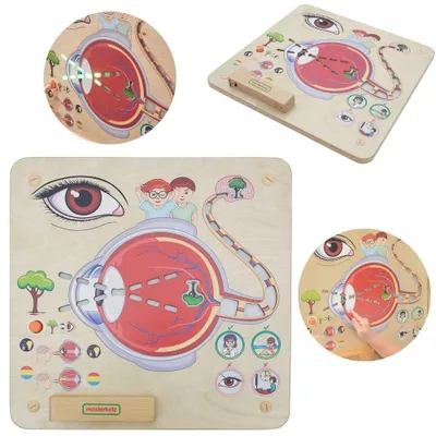 Obrázok produktu pre Vzdelávacia rada Montessori Visual Sense Masterkidz